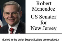 Robert Menendez, US Senator for New Jersey