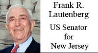 Frank R. Lautenberg, US Senator for New Jersey